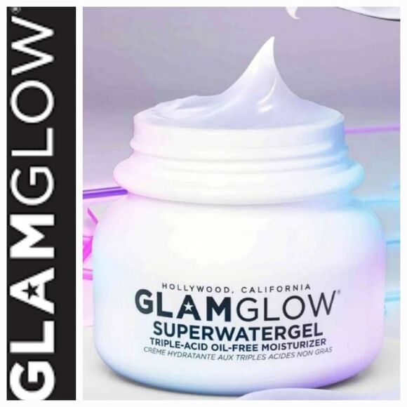 GlamGlow Super WaterGel Triple-Acid Oil-Free Moisturizer